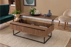 New Laxus Smart Centre Tafel, Walnoot