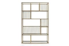 Lola Boekenrek, 120 cm, Mat Goud