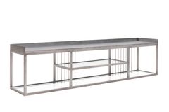 Lola Tv-Meubel, Zilver, 180 Cm