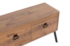 Yanke TV-Meubel met Boekenrek, 180 cm, Pijnboom