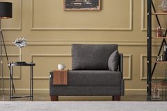 Fly Fauteuil, Rechts, Antraciet