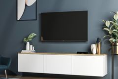 Neon TV Unit, 160 cm, White