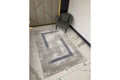 Meri̇nos Tapijt Escalate Collection Machine Tapijt 554, Grijs Blauw, 170X250