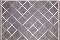 Šedý koberec Anna, 80 x 150 cm