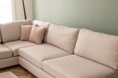 Tulip Hoekbank Rechts, Creme (Zonder pouf)