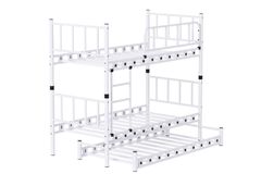 Alphubel Stapelbed met Onderbed, 90x200 cm