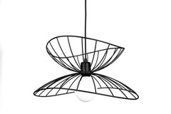 Glora Cage Hanglamp, Zwart