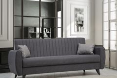 Alkon 3-Zitsbank, Donkergrijs