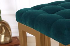 Portia Poef, Groenblauw
