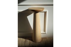 Mushroom Side Table, 70 cm, Natural