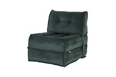 Mocca Opklapbare Fauteuil, Petrol