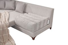 Masse Hoekbank Rechts, Creme