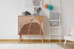 City Form Chest of Drawers, Walnut