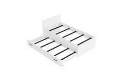 Arnetti Sofia Bedframe met Onderbed, 90x190 cm, Wit