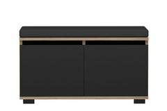 Medway Drago Schoenenkast & Kruk, Zwart