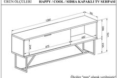 Milwaukee Cool TV-Meubel met Deuren