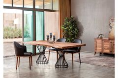 Sneem Tafel, 250x100 cm, Walnoot