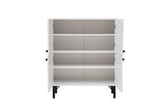 Multicabinet Terazzo Multifunctionele Kast, Met Metalen Poot