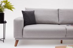 Lego 3-Zitsbank met slaapfunctie, Grijs