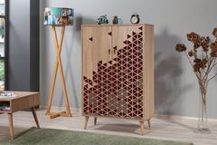 City Tall Console, 80 cm, Geo