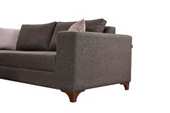 Masse Hoekbank Links, Bruin