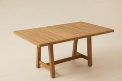 Monte Carlo Houten Tuinset, 6 Zits, Creme