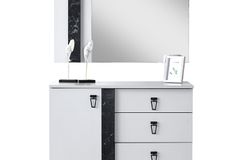 Rio Ladekast & Spiegel met 3 Lades