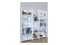 Great Ouse Wide Bookcase, White