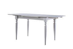 White Keukentafel, 120x80 cm