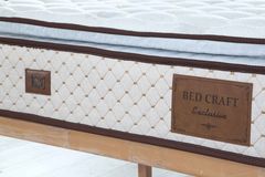 Bedcraft Pascha Medical Natural Volledig Orthapedisch Eenbed Met Ritspad, 90X190