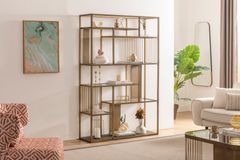 Sinta Boekenkast, Messing