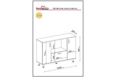 Pietro Multifunctionele Keukenkast