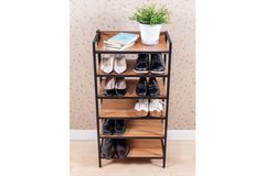 Darley 6-Tier Shoe Cabinet, Walnut