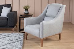 Lego Fauteuil, Grijs (Kleurkeuze Stof In Showroom)