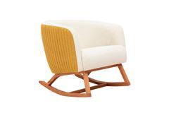 Ricky Rocking Armchair, Mustard