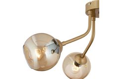 Apliqa David Hanglamp met 4 Lampjes, Mat Goud