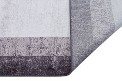 Ri̇va 8721 Grijs Antraciet Machine Tapijt 120X180