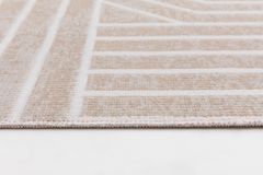 Natsu Machinetapijt, 80x150 cm, Beige