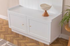 Henry Coat Rack, White