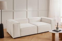 Frid Linnen 2-Zitsbank, Wit