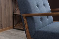 Cinque Terre Fauteuil, Donkerblauw