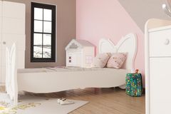 Angel Bed Frame, White