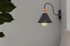 Apliqa Serenity Wandlamp, Zwart