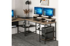 Medway Greta Hoekbureau, Walnoot en Zwart