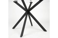 Sperrin Metalen Eettafel, Zwart