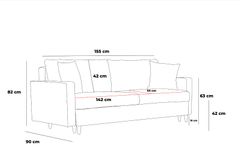 Eva 2-Zitsbank, Antraciet