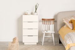 Luke Mini Chest of Drawers, White