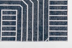 Natsu Machinetapijt, 160x230 cm, Blauw