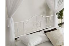 Pero Princess Metalen Bedframe met Klamboe, 140x200 cm