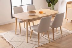 Torenna Uitschuifbare Eettafel, 86x190 cm